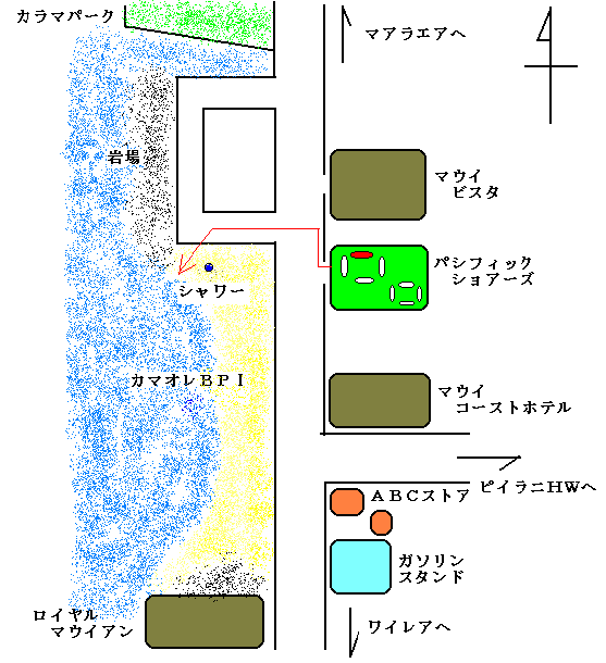 �L�w�C�@�p�[�N�V���A�[�Y�@�t�߂̒n�}