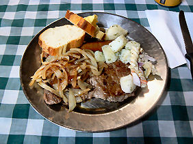 �����T���c�A�[�̗[�H�@BBQ